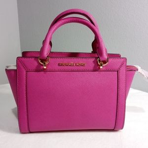 Michael Kors Fuschia Brandi Crossbody